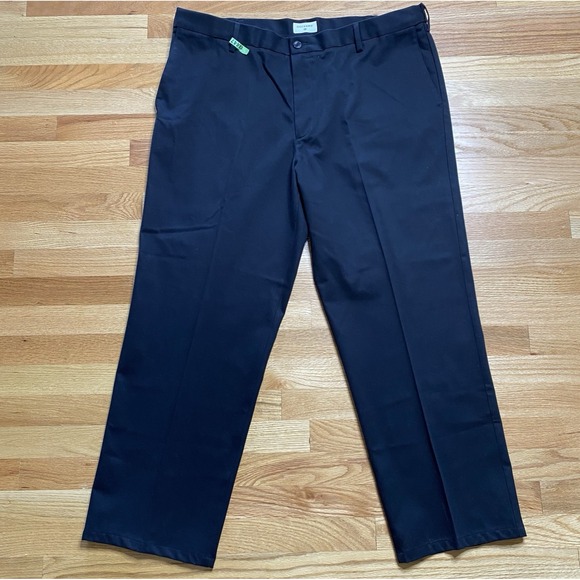 Dockers Other - Dockers Chino Pants Men W42 L30 Black Straight Leg Stretch Cotton Teacher Work